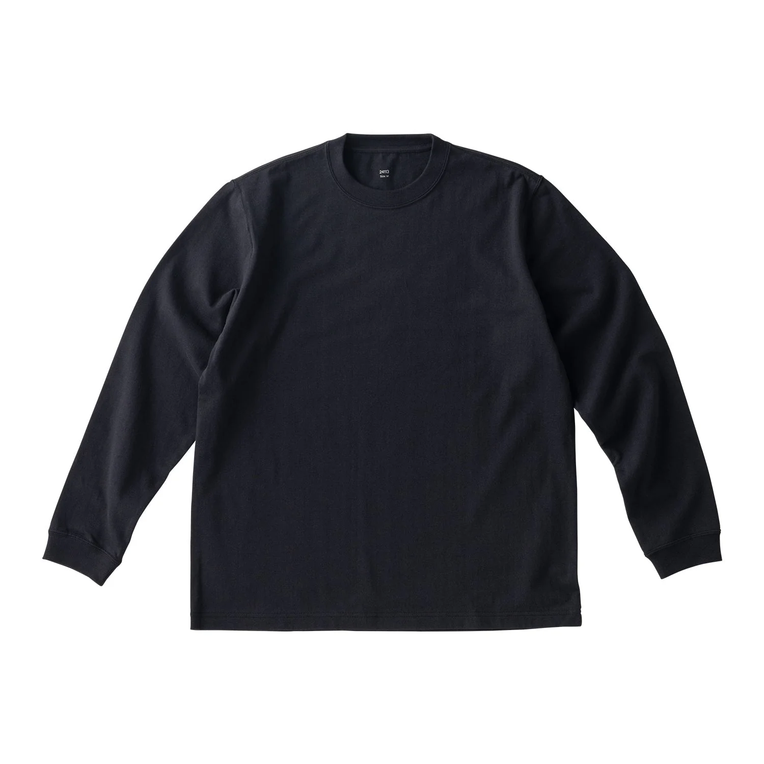 FUTO loopwheel knit long sleeve t-shirt M - Image 3