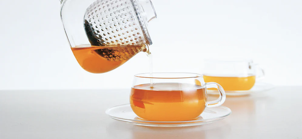 UNITEA cup & saucer 230ml glass - Image 3